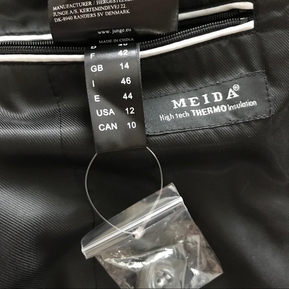 Junge Danmark wool blend plaid winter coat - Picture 10 of 12